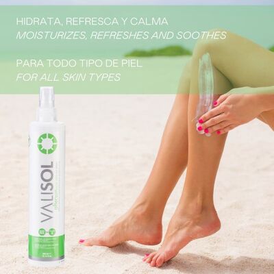 Valisol dry oil protector spf20 con acelerador 250 ml