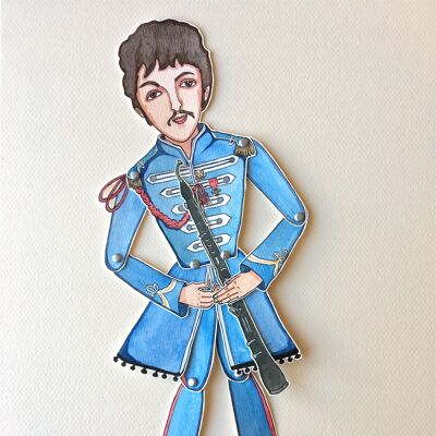 Marionnette Los Beatles Paul