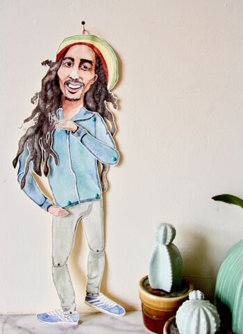 Marionnette Bob Marley 1