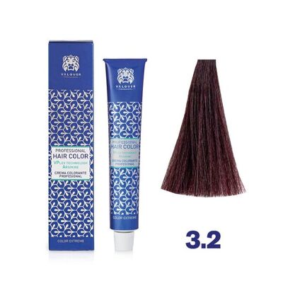 Valquer 7.44 rubio medio cobrizo intenso crema colorante 60 ml