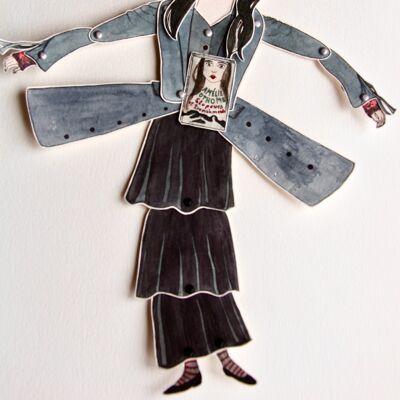 Marionnette Amélie Nothomb