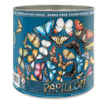 Puzzle double face "Papillon", 424 pièces 1