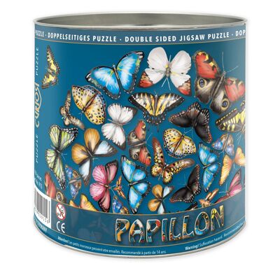 Double-sided jigsaw puzzle "Papillon", 424 pieces