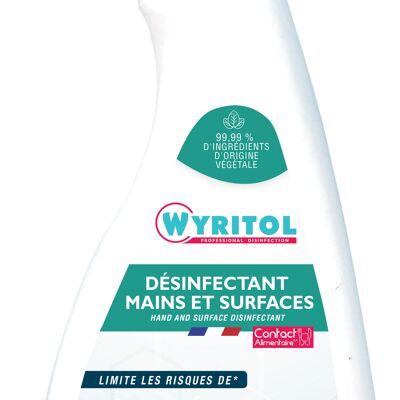 Wyritol spray désinfectant mains et surfaces-750 ml