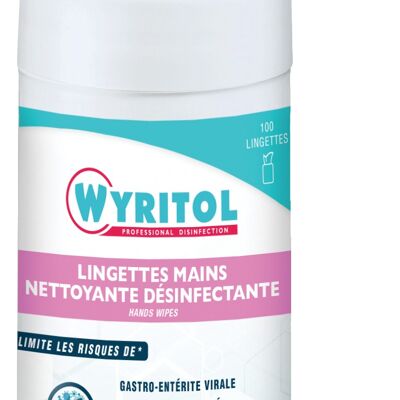 Wyritol lingettes mains-x 100