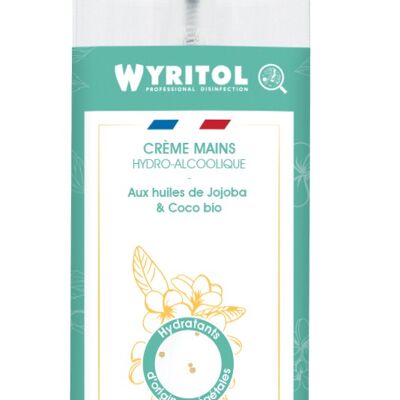 Wyritol crème hydroalcoolique Monoi Jasmin-500 ml