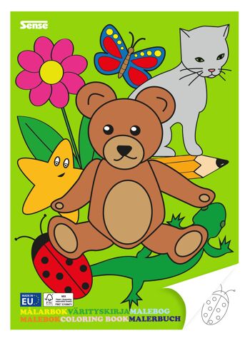 LIVRE DE COLORIAGE FSC IMAGES SIMPLES 1