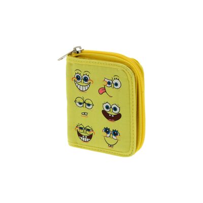 Sponge Bob Multi-Charakter-Geldbörse mit Reißverschluss