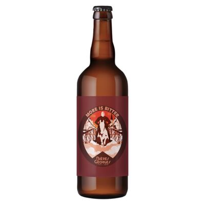 MORE IS BITTER
"Amber" beer Bitter-75CL