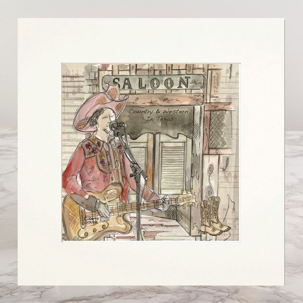 Impression montée - Country & Western