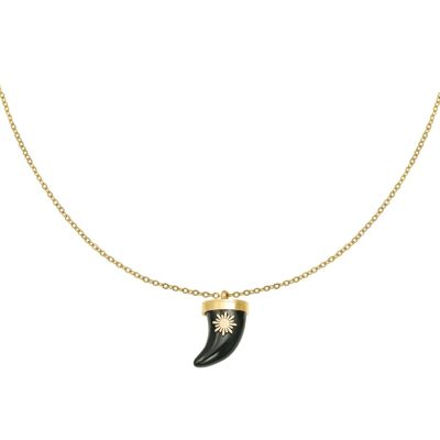 Magic Horn Gold Necklace