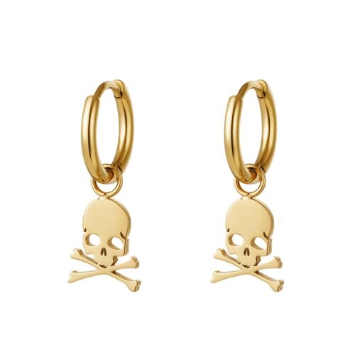 Pendientes La vida pirata gold