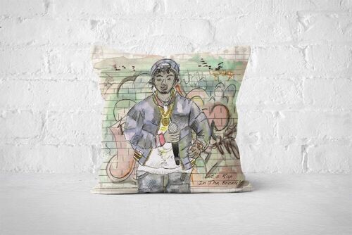 Let’s Rap In The Bronx Cushion