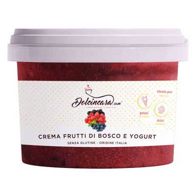 Streichcreme mit Beeren und Joghurt - 500g