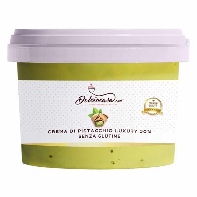Pistachio spreadable cream Luxury 50% Pistachios - 500g