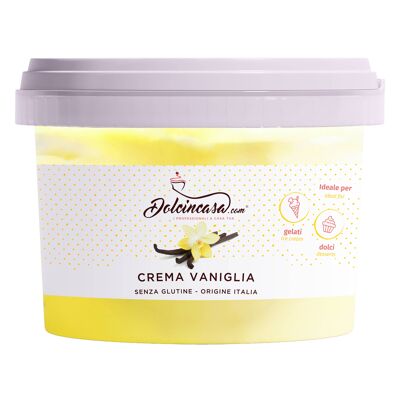 Vanilla Cream for Filling and Spreadable