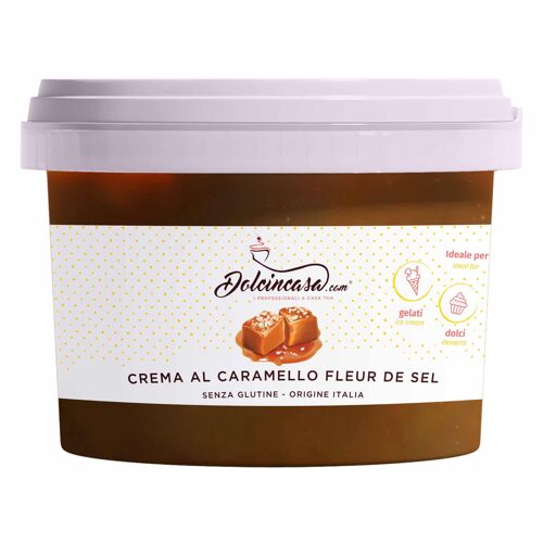 Crema spalmabile Caramello Fleur de Sel Senza Glutine 500 GR