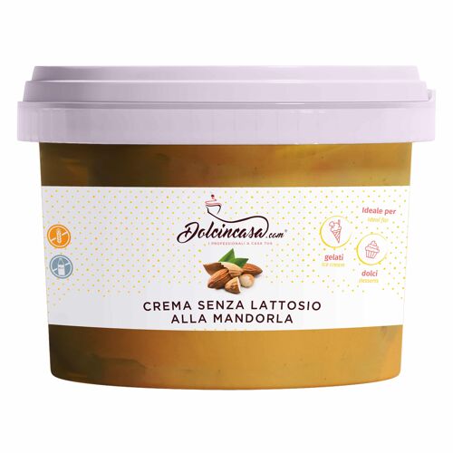 Crema Senza Lattosio Mandorla 500 GR