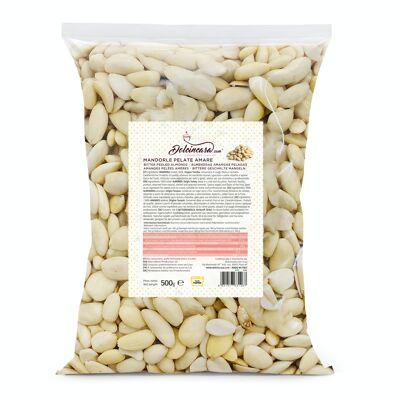 Peeled bitter almonds - 500g
