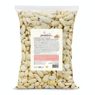 Amandes amères pelées - 500g