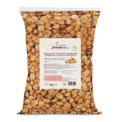 Toasted Hazelnuts from Campania of the highest quality - 250 gr