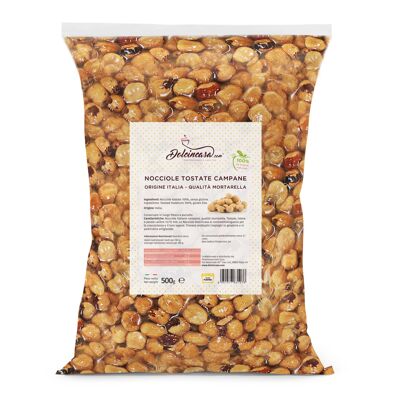 Toasted Hazelnuts from Campania of the highest quality - 500 gr.