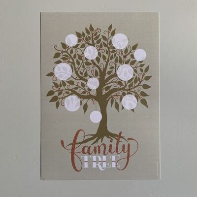 Poster A4 Family Tree