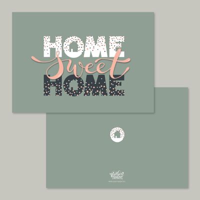 Dubbele kaart Home Sweet Home