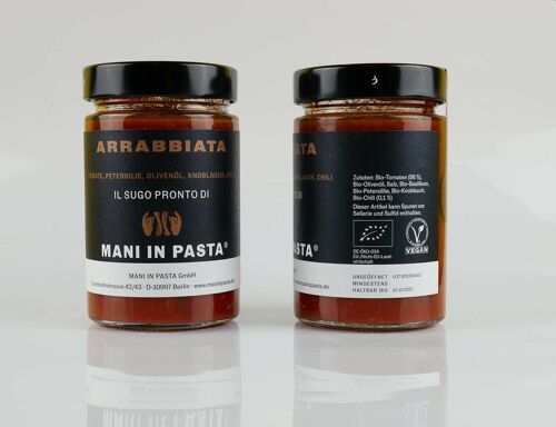 Arrabbiata, Il Sugo Pronto di Mani in Pasta