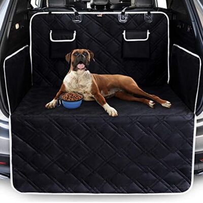 Dog blanket car trunk