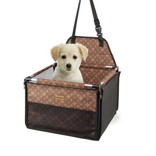 Luxe autostoel hond designer