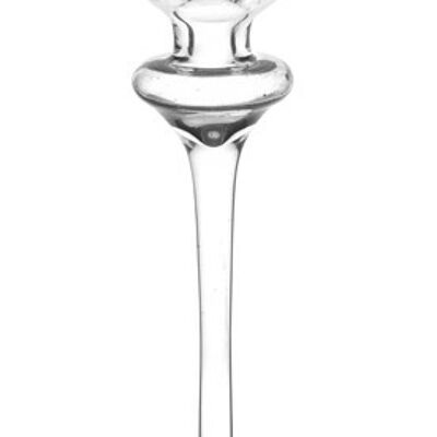 Candlestick made of glass