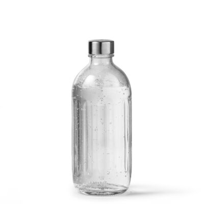 Aarke - Glass bottle - Polished steel