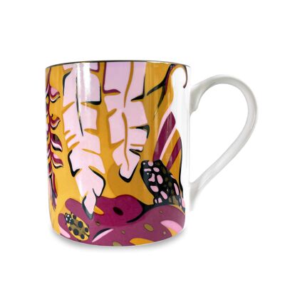 Taza de porcelana fina - Tropicana Flame