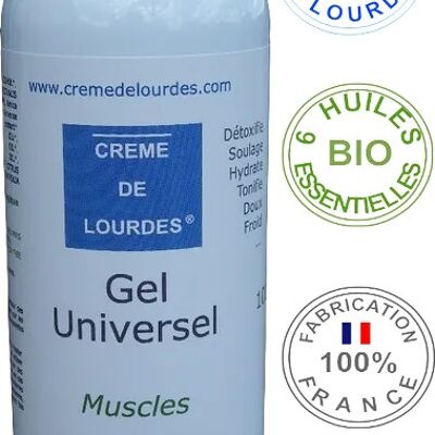 Universal muscle and joint tendon gel for heavy legs with organic and natural active ingredients