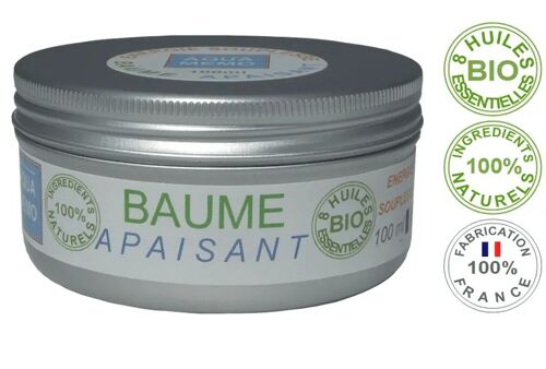 BAUME APAISANT 100% naturel et 99,99% d'ingrédients BIO