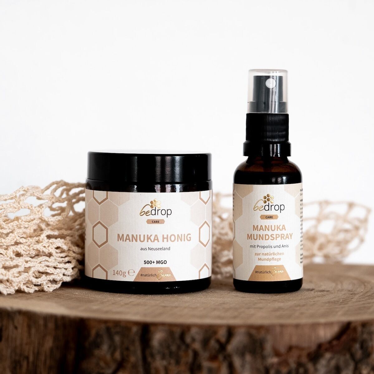Manuka Set | Manuka Honey MGO 500 + Manuka/Propolis/Anise Throat Spray