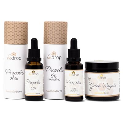 The introductory set | Propolis tincture & royal jelly pure/fresh