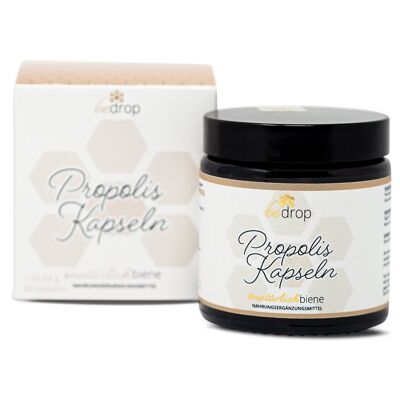 Organic propolis capsules (100% pure beekeeper quality) - 60 capsules