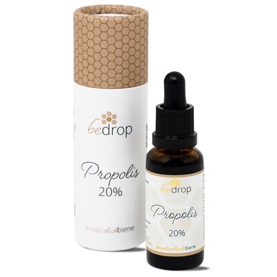Propolis extract tincture with pipette 20% - 30ml (certified organic)