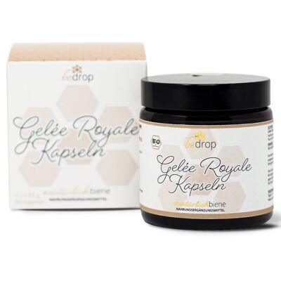 Capsules de Gelée Royale Bio (Certifiées Biologiques) - 60 Capsules