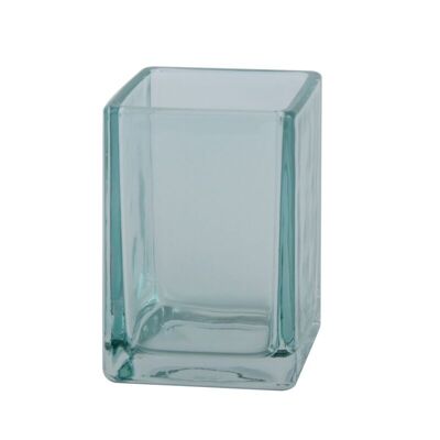 Bicchiere da bagno CUBE – Vetro – Verde