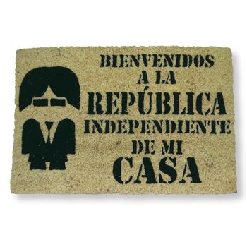 Paillasson Coco - République Indépendante 1