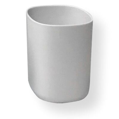 SIMPLE bathroom toothbrush cup - Matte white