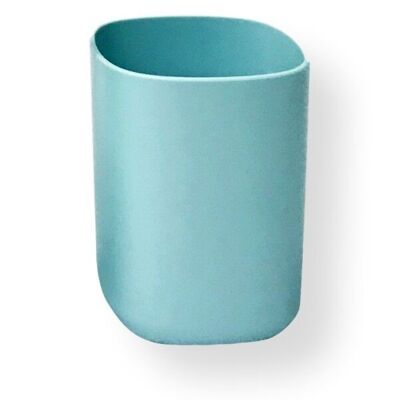 Gobelet pour Brosse à Dents de Salle de Bain SIMPLE - Turquoise Mat