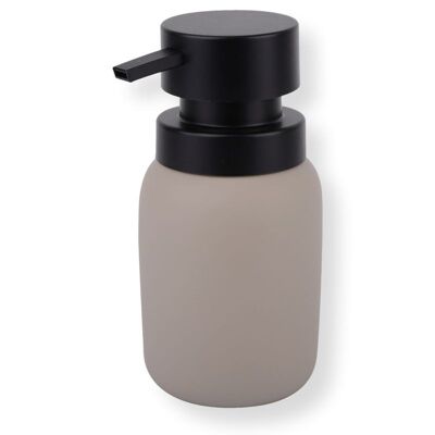 PUMP soap dispenser dispenser – Light Gray / Matte Black