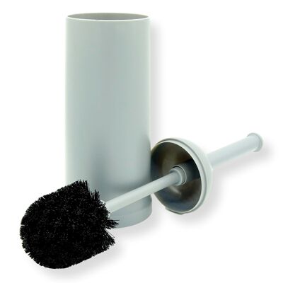 Toilet brush holder VINTAGE – BPA free HIPS – Matte gray