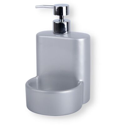 Kitchen soap dispenser - silver