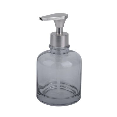 Dispenser di sapone in bottiglia – Vetro – Grigio