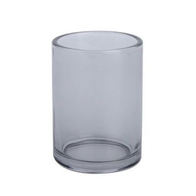 FRASCO Bicchiere da bagno – Vetro – Grigio
